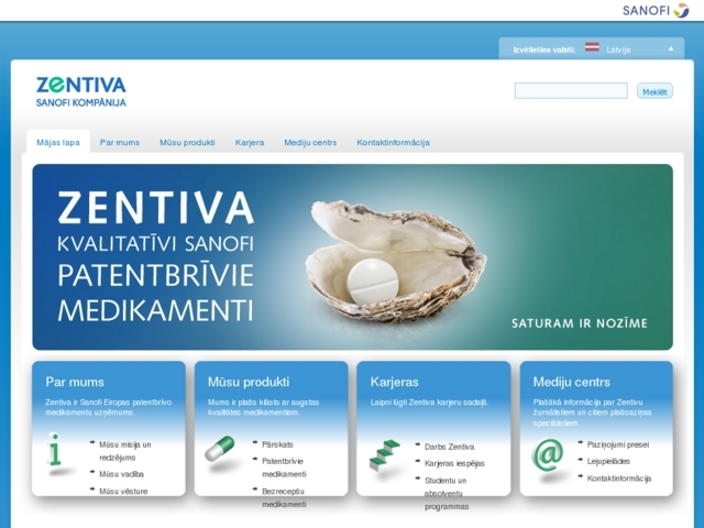 Zentiva International, AS
